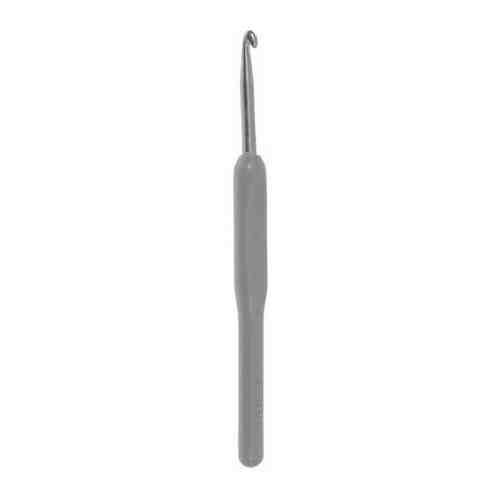 Крючок для вязания сталь пластик ручка 14см d4,5мм салатовый АУ 1215366 арт. 101435981048