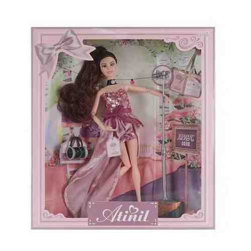 Кукла Atinil. Фиолетовая феерия в светло-фиолетовом платье, с аксессуарами, 28см - Junfa Toys [WJ-21534] арт. 101425751916