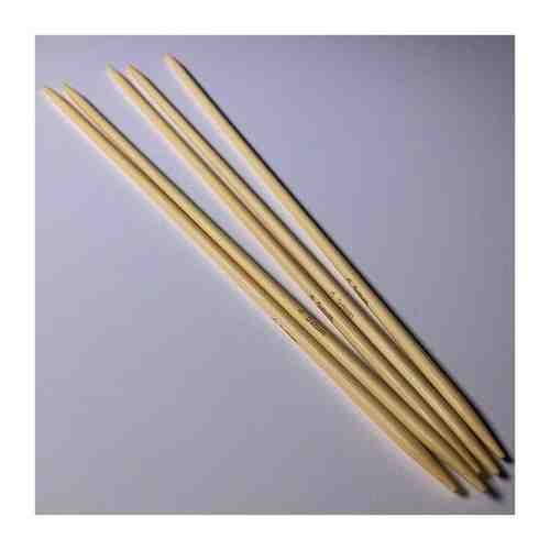 Lets make Спицы чулочные бамбуковые (5 спиц) 20 см 4.0 мм необугленные арт. 101425957056