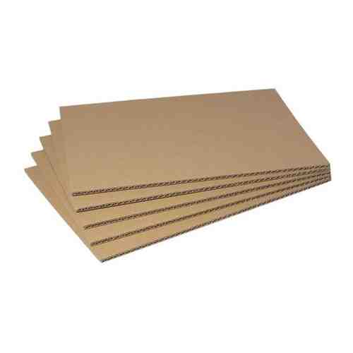 Листовой гофрокартон П32 5 слоев. Пятислойный картон для упаковки. 40 х 60. 50 листов арт. 1736305710