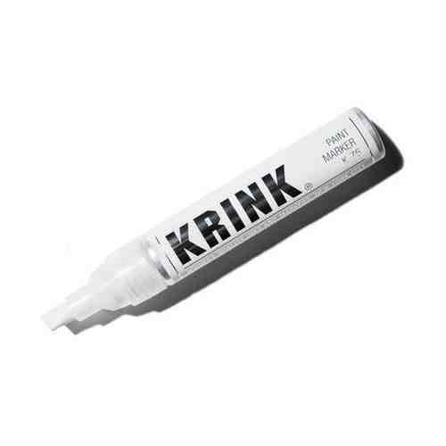 Макрер для граффити, теггинга и каллиграфии с краской Krink K-75 со скошенным пером 7 мм цвет белый арт. 101393138762