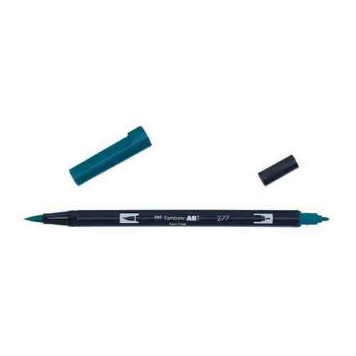 Маркер-кисть Tombow ABT Dual Brush Pen 277 темно зеленый арт. 101349382750