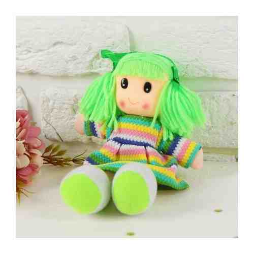 Мягкая игрушка «Кукла», в вязаном платье, цвета микс арт. 101410354127