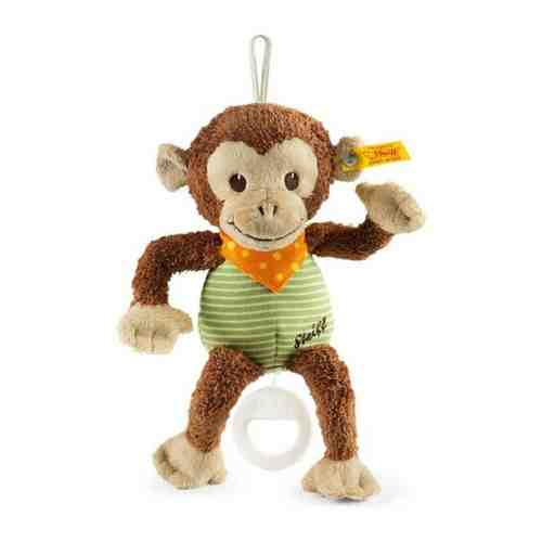 Мягкая игрушка Steiff Jocko Monkey Music Box (Штайф Обезьянка Джоко с музыкальной шкатулкой 22 см) арт. 101395772452