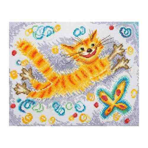Набор для вышивания Марья Искусница Солнечный кот 25х20 см арт. 1739996247