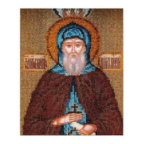 Набор вышивки бисером «Святой Даниил», 12x14,5 см, Кроше (Радуга бисера) арт. 1397029461