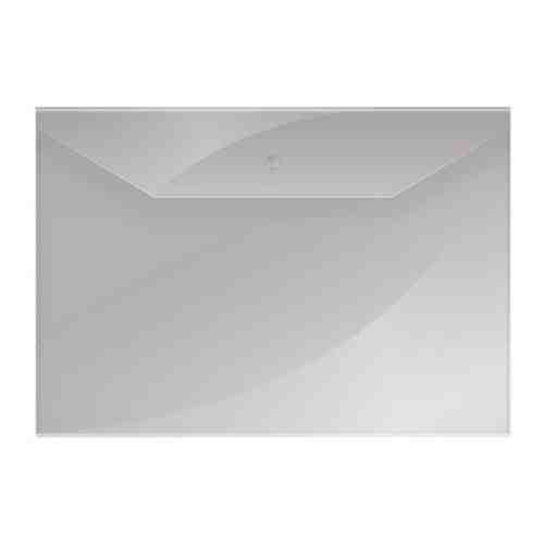 Папка-конверт на кнопке OfficeSpace А4, 150мкм, синяя арт. 664971100