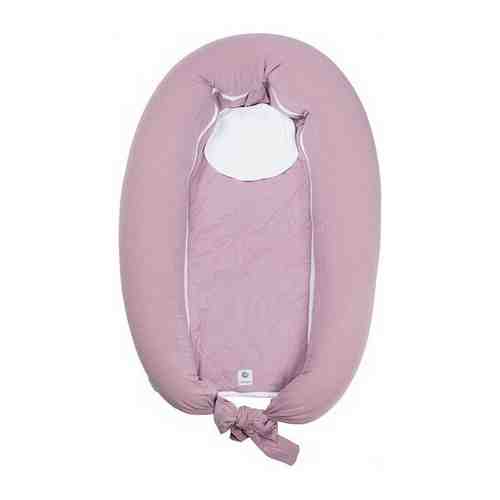 Подушка для мам+кроватка с матрасиком Easygrow Mum&Me, Pink Melange 0+ арт. 101627748559