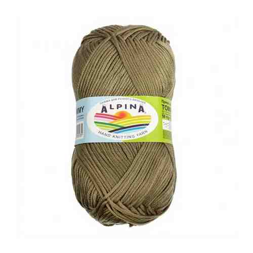 Пряжа Alpina Tommy, 100% микнес, 10*50 г, 138 м+-7 м, №034, оливковый арт. 101190111143