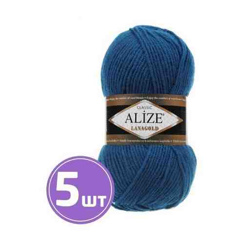 Пряжа для вязания ALIZE 'Lanagold 800' 100гр.,730м (49%шерсть, 51%акрил) (522 мята), 5 мотков арт. 101536248082