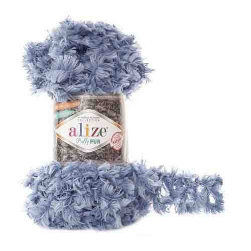 Пряжа для вязания Alize 'Puffy Fur' 100гр. 6м. (100% полиэстер) (6106), 5 мотков арт. 101264670241