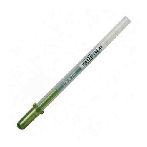 Шариковая ручка Sakura Ручка гелевая GELLY ROLL GLAZE Sakura, Зеленый охотничий арт. 101456771025