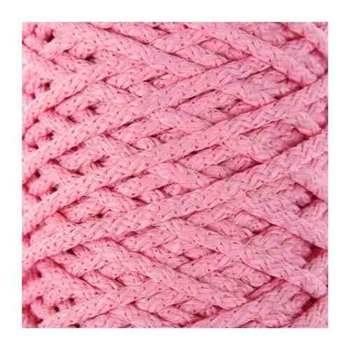 Шнур для вязания с сердечником 100% полиэфир, ширина 5 мм 100м/550гр (90 розовый) арт. 101449961541
