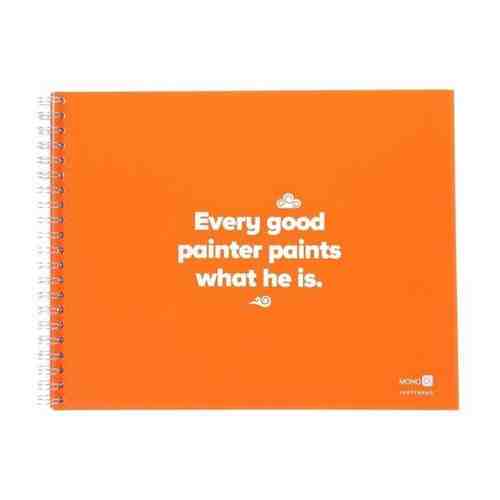 Скетчбук Every Good Painter Paints What He Is (Оранжевый) арт. 101214094339
