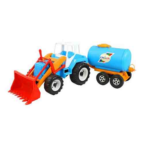 Трактор Тигр Молоковоз скрепер (Орион) 051 / Транспортная игрушка разное / Транспортная игрушка без механизмов / 051 арт. 397586061