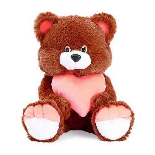 Три медвежонка Мягкая игрушка «Медведь Романтик» с сердцем, микс арт. 101424448377