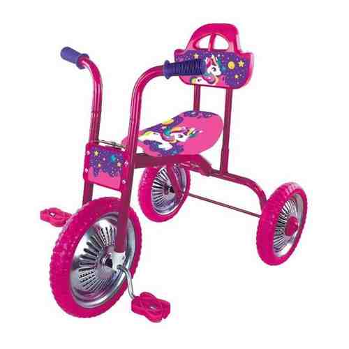 Велосипед Moby Kids Лунатики 3-х колесный синий арт. 100910467761