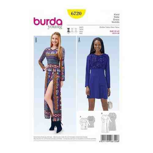Выкройка Burda 6720-Платье арт. 101459485353